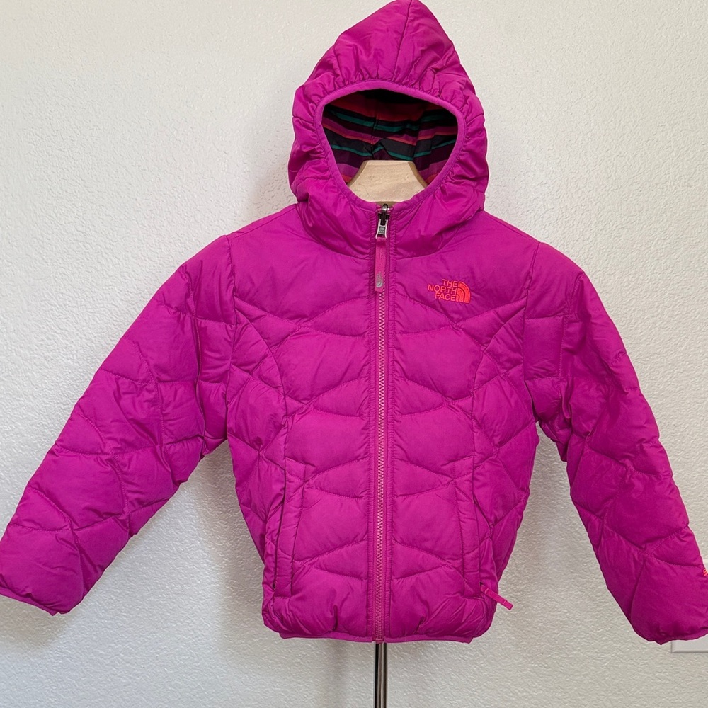 The North Face Fuchsia Hooded Jacket